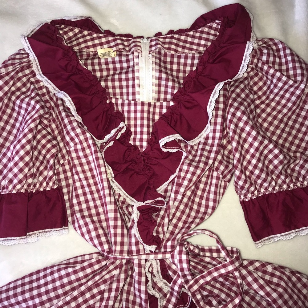 Yeehaw cowgirl square dance vintage dress